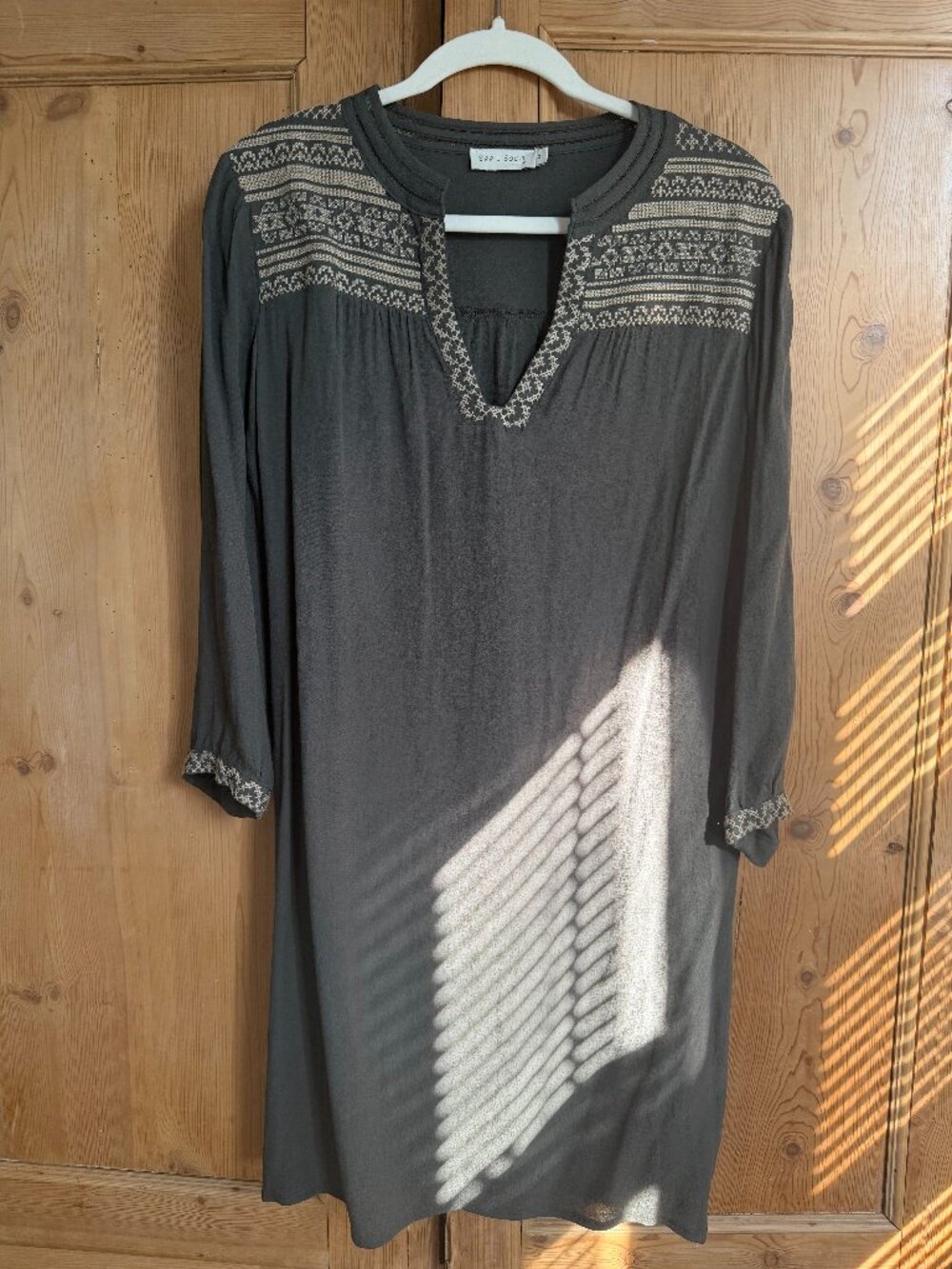 See U Soon embroidered tunic dress / coverup - Size 2